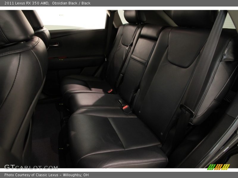 Obsidian Black / Black 2011 Lexus RX 350 AWD