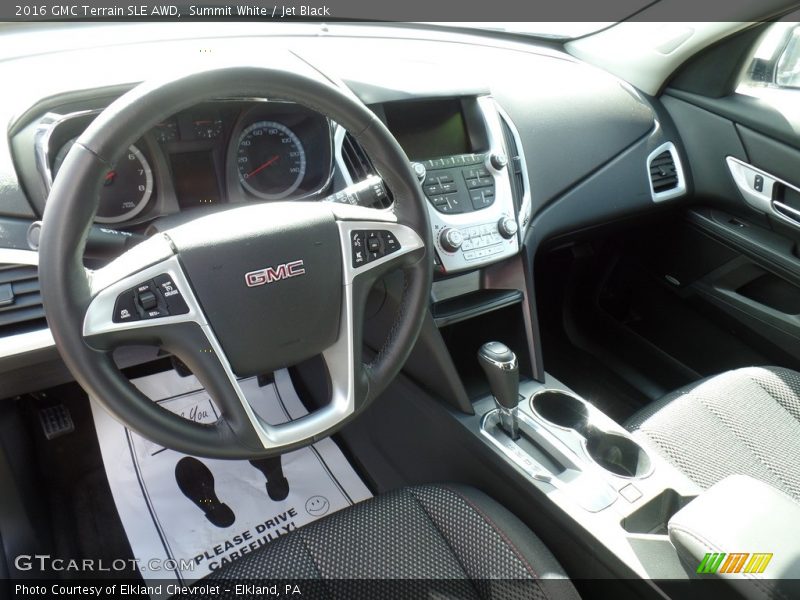Summit White / Jet Black 2016 GMC Terrain SLE AWD