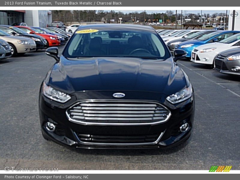 Tuxedo Black Metallic / Charcoal Black 2013 Ford Fusion Titanium