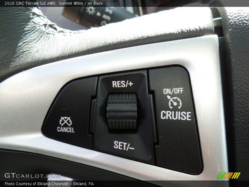Summit White / Jet Black 2016 GMC Terrain SLE AWD