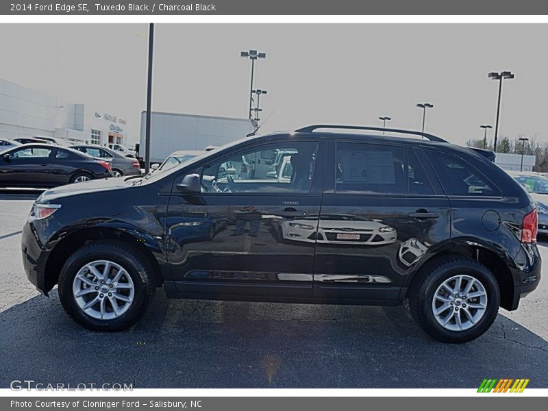 Tuxedo Black / Charcoal Black 2014 Ford Edge SE