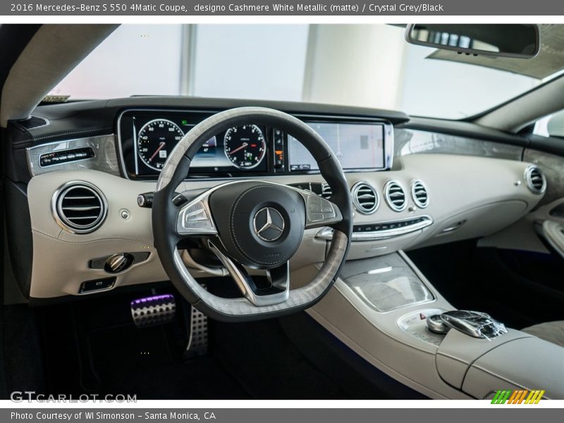 Dashboard of 2016 S 550 4Matic Coupe