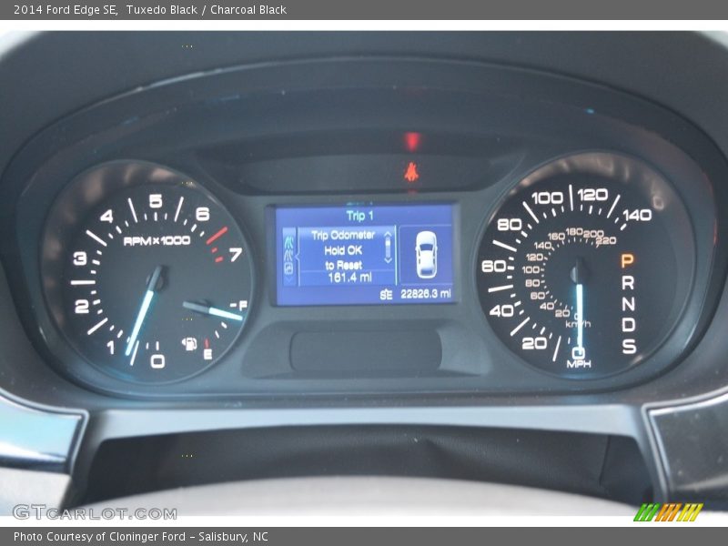 Tuxedo Black / Charcoal Black 2014 Ford Edge SE