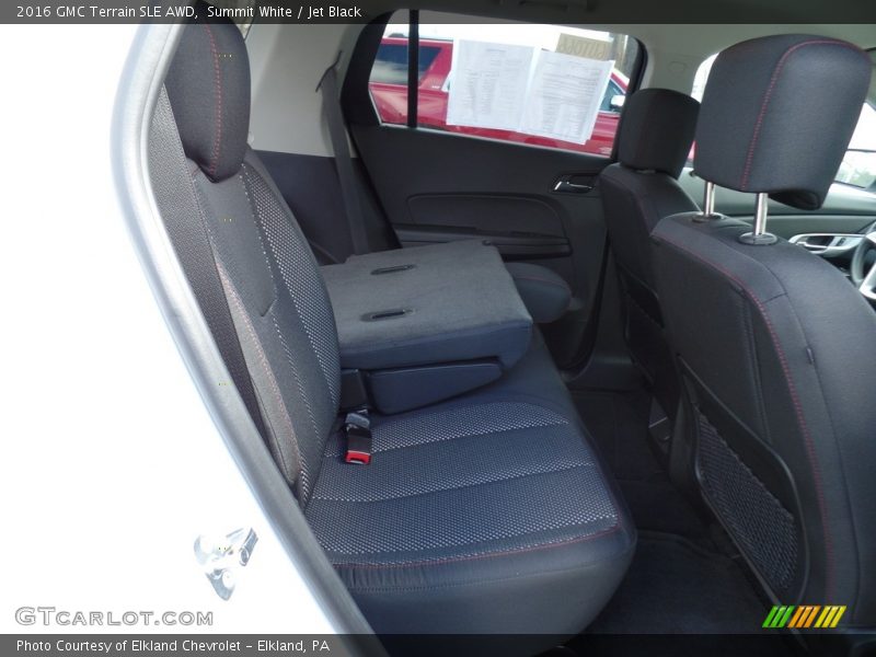 Summit White / Jet Black 2016 GMC Terrain SLE AWD