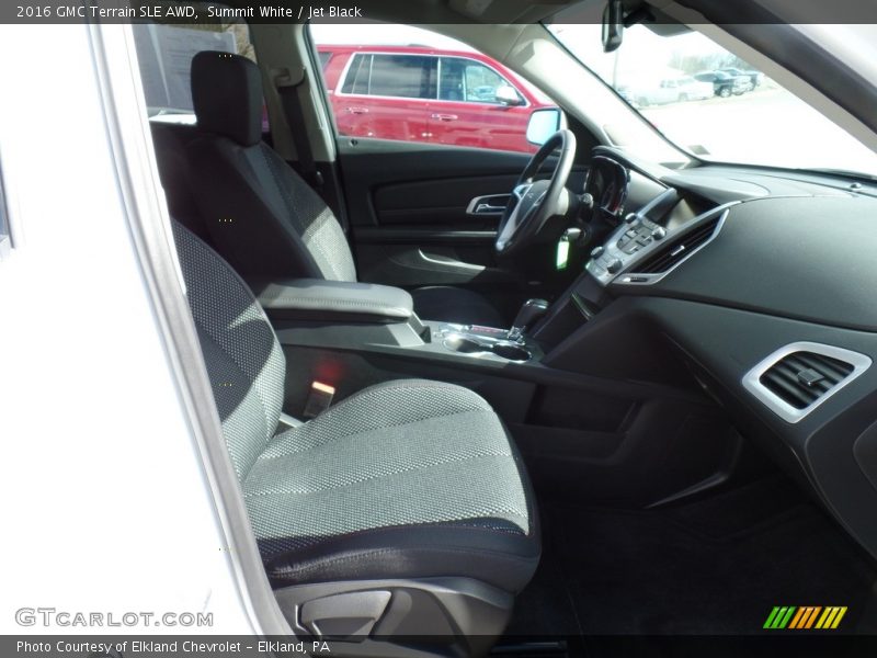 Summit White / Jet Black 2016 GMC Terrain SLE AWD
