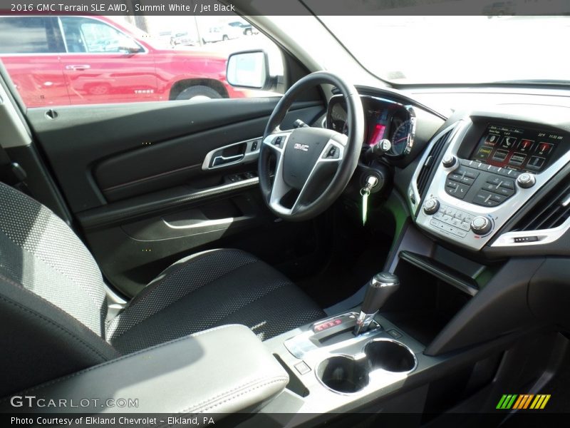 Summit White / Jet Black 2016 GMC Terrain SLE AWD