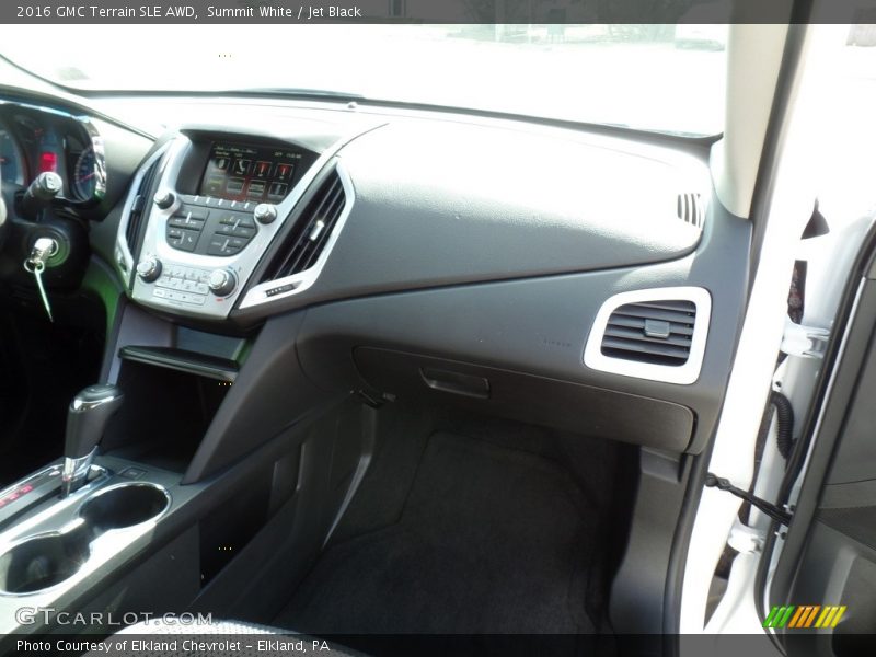 Summit White / Jet Black 2016 GMC Terrain SLE AWD