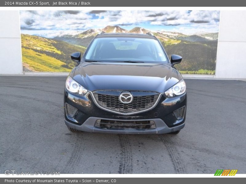 Jet Black Mica / Black 2014 Mazda CX-5 Sport