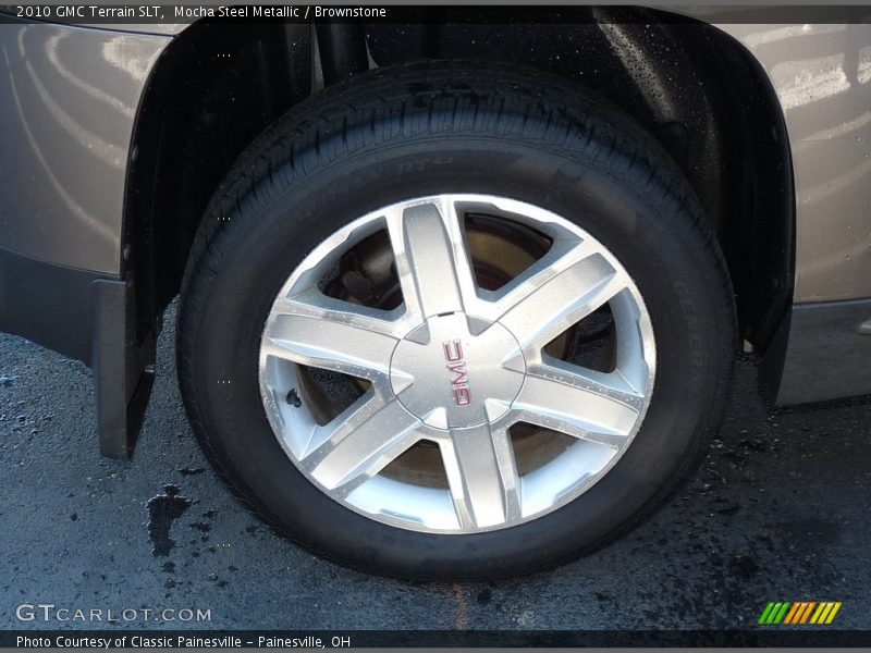 Mocha Steel Metallic / Brownstone 2010 GMC Terrain SLT