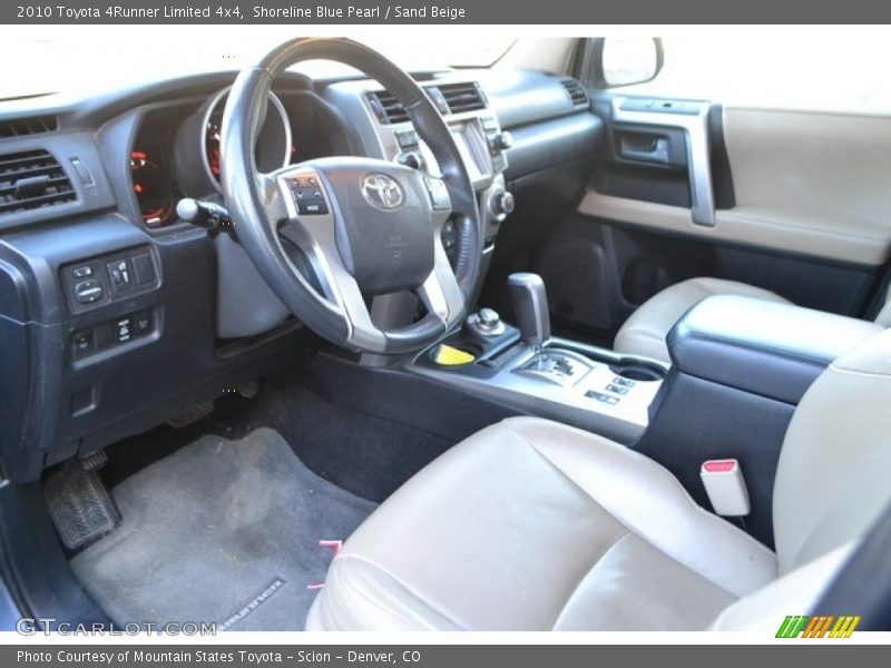 Shoreline Blue Pearl / Sand Beige 2010 Toyota 4Runner Limited 4x4