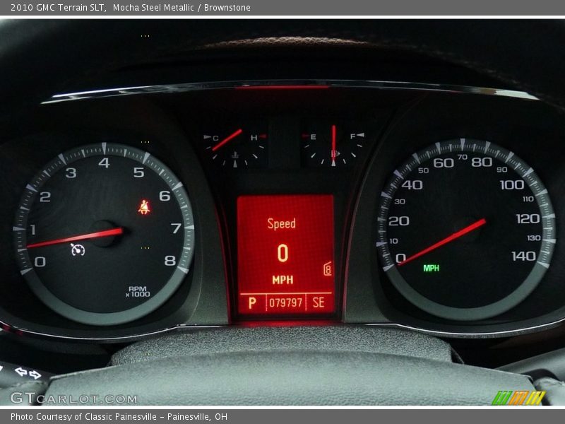 Mocha Steel Metallic / Brownstone 2010 GMC Terrain SLT