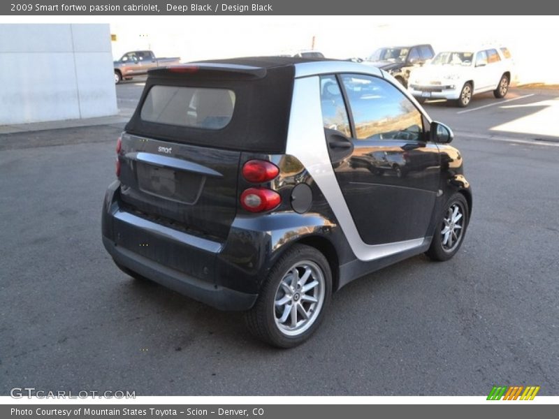 Deep Black / Design Black 2009 Smart fortwo passion cabriolet