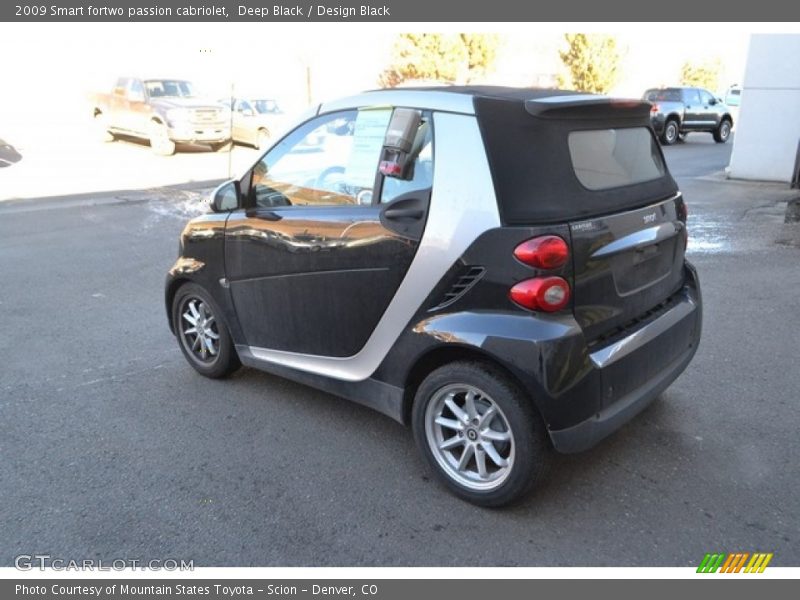 Deep Black / Design Black 2009 Smart fortwo passion cabriolet
