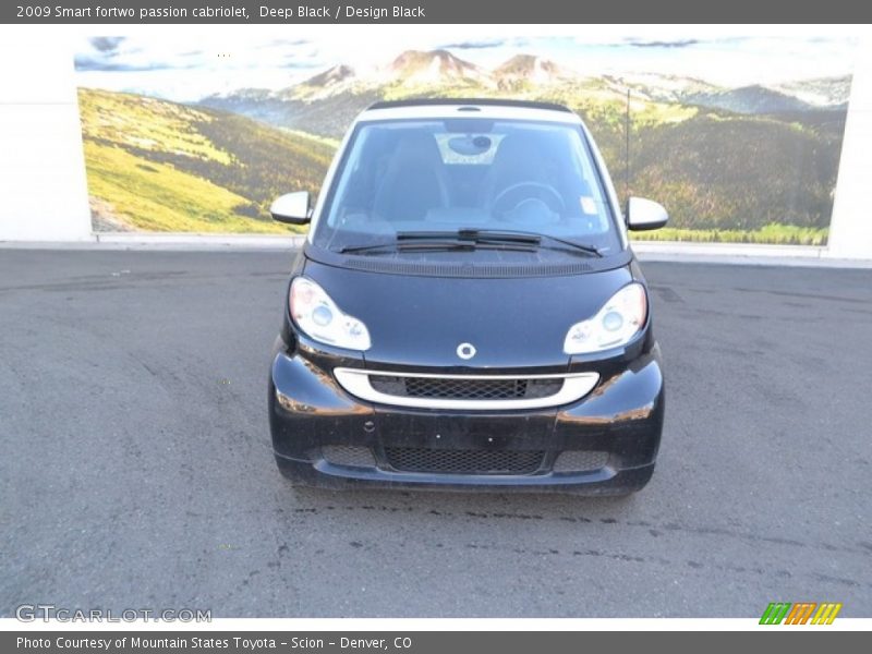 Deep Black / Design Black 2009 Smart fortwo passion cabriolet