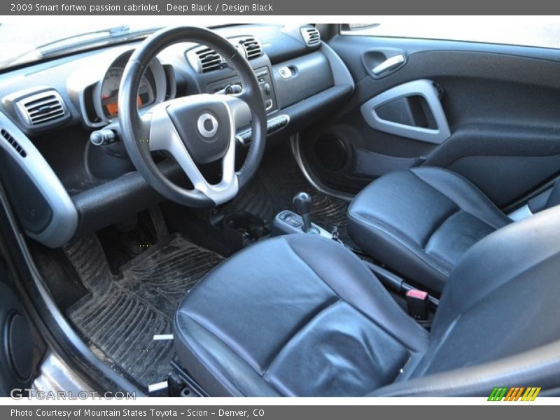 Deep Black / Design Black 2009 Smart fortwo passion cabriolet