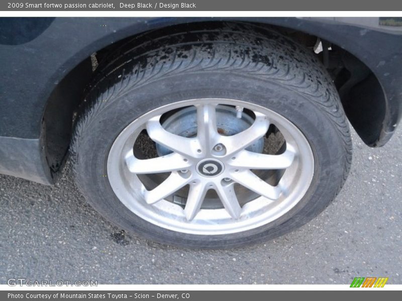 Deep Black / Design Black 2009 Smart fortwo passion cabriolet
