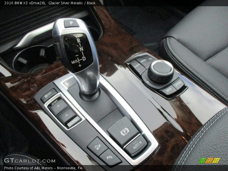 Glacier Silver Metallic / Black 2016 BMW X3 xDrive28i