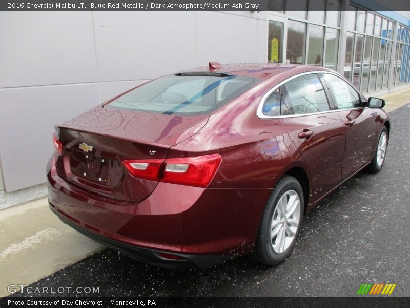 Butte Red Metallic / Dark Atmosphere/Medium Ash Gray 2016 Chevrolet Malibu LT
