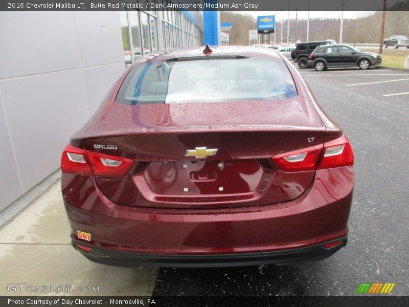Butte Red Metallic / Dark Atmosphere/Medium Ash Gray 2016 Chevrolet Malibu LT