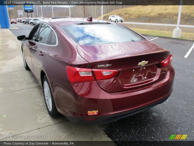 Butte Red Metallic / Dark Atmosphere/Medium Ash Gray 2016 Chevrolet Malibu LT