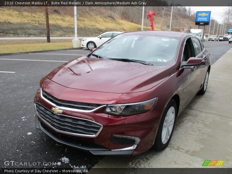 Butte Red Metallic / Dark Atmosphere/Medium Ash Gray 2016 Chevrolet Malibu LT