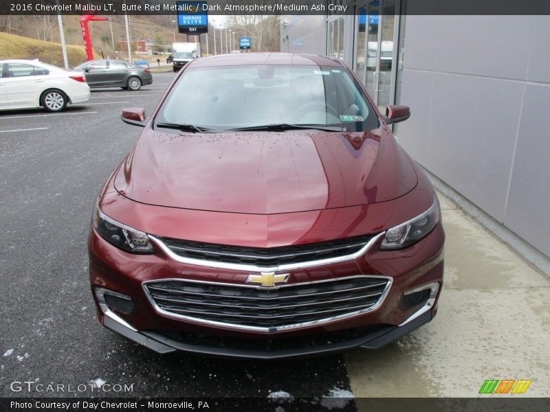 Butte Red Metallic / Dark Atmosphere/Medium Ash Gray 2016 Chevrolet Malibu LT