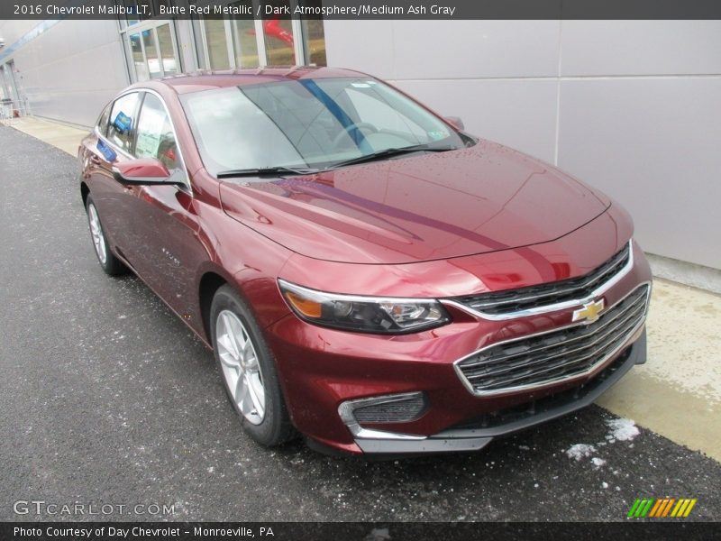 Butte Red Metallic / Dark Atmosphere/Medium Ash Gray 2016 Chevrolet Malibu LT