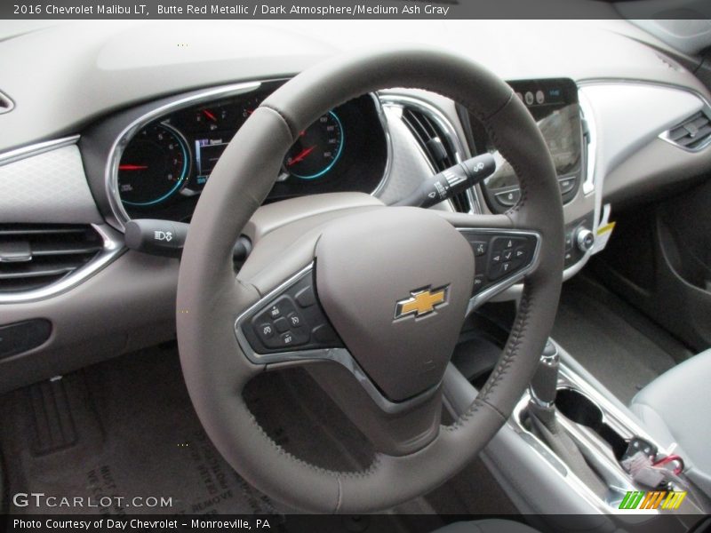 Butte Red Metallic / Dark Atmosphere/Medium Ash Gray 2016 Chevrolet Malibu LT