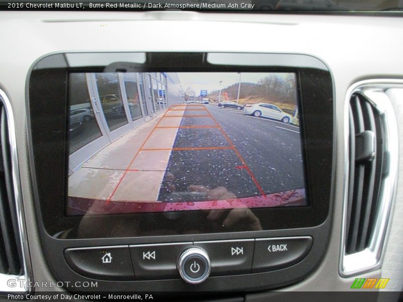 Butte Red Metallic / Dark Atmosphere/Medium Ash Gray 2016 Chevrolet Malibu LT