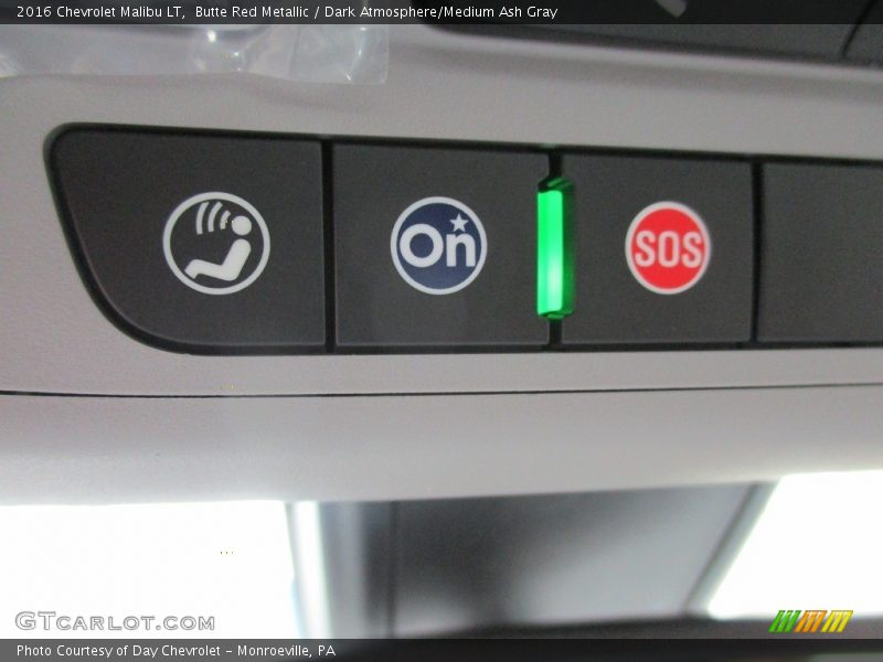 Butte Red Metallic / Dark Atmosphere/Medium Ash Gray 2016 Chevrolet Malibu LT