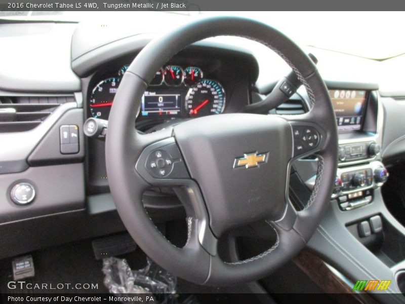 Tungsten Metallic / Jet Black 2016 Chevrolet Tahoe LS 4WD