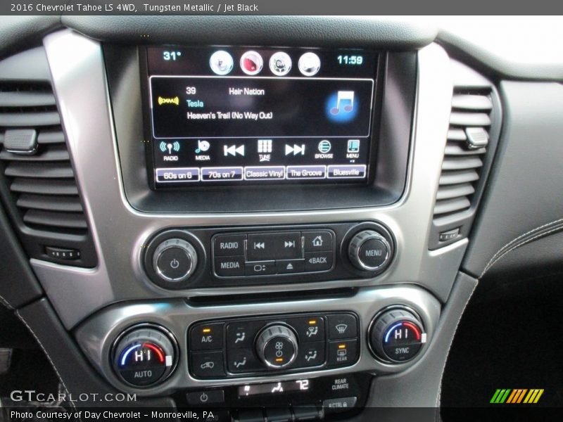 Tungsten Metallic / Jet Black 2016 Chevrolet Tahoe LS 4WD