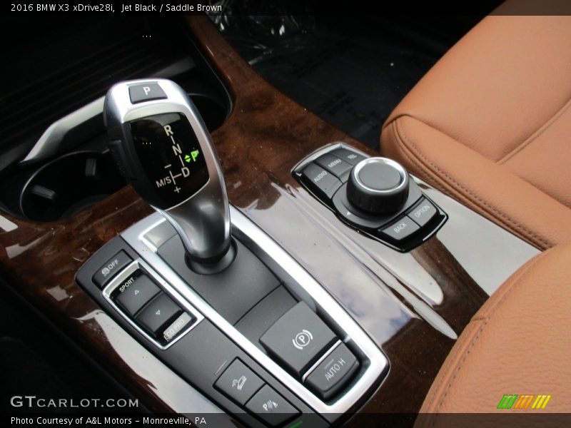 Jet Black / Saddle Brown 2016 BMW X3 xDrive28i