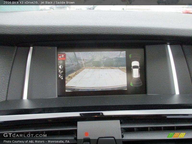 Jet Black / Saddle Brown 2016 BMW X3 xDrive28i