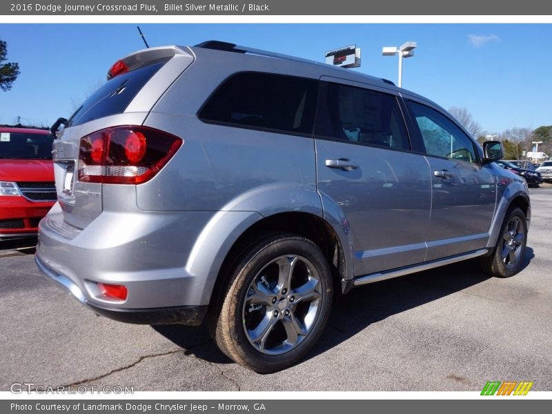 Billet Silver Metallic / Black 2016 Dodge Journey Crossroad Plus