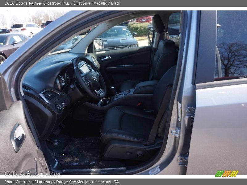 Billet Silver Metallic / Black 2016 Dodge Journey Crossroad Plus