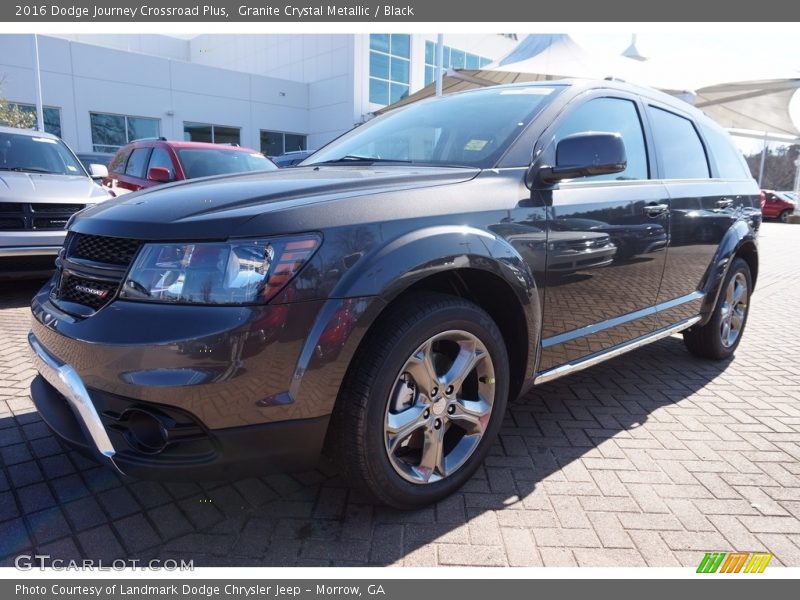 Granite Crystal Metallic / Black 2016 Dodge Journey Crossroad Plus