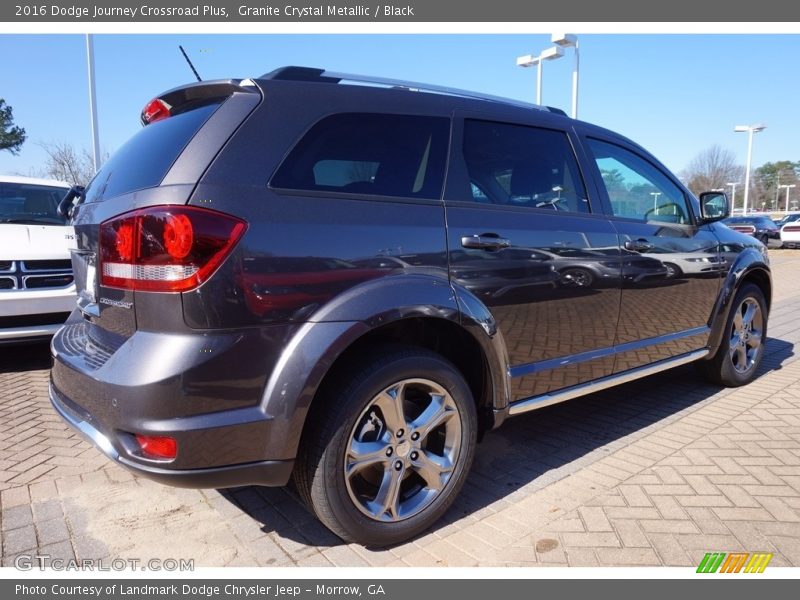 Granite Crystal Metallic / Black 2016 Dodge Journey Crossroad Plus