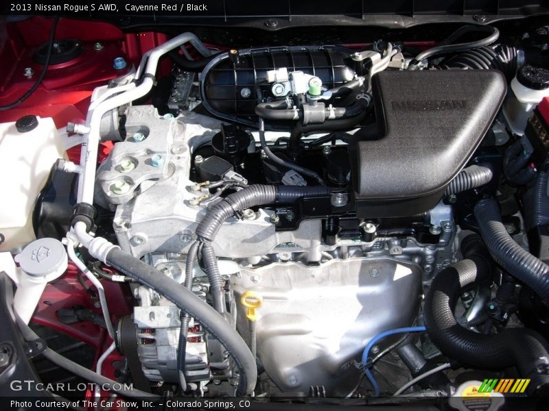 Cayenne Red / Black 2013 Nissan Rogue S AWD