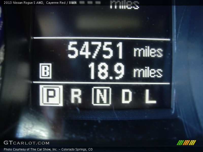 Cayenne Red / Black 2013 Nissan Rogue S AWD