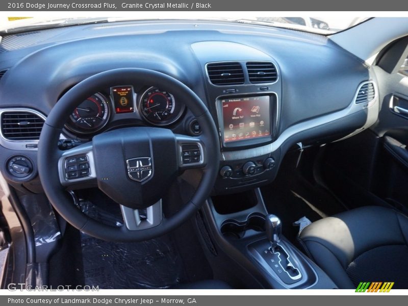 Granite Crystal Metallic / Black 2016 Dodge Journey Crossroad Plus