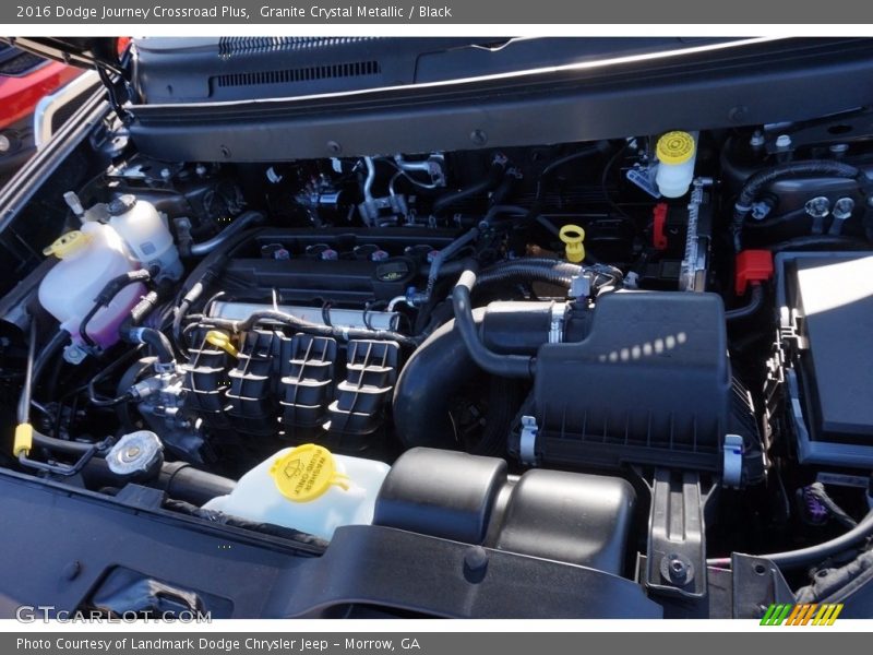 Granite Crystal Metallic / Black 2016 Dodge Journey Crossroad Plus