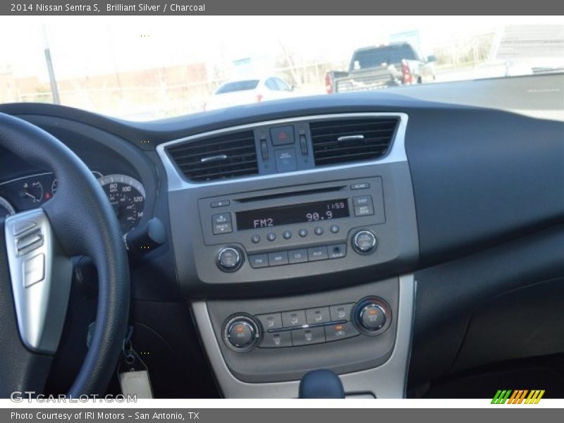 Brilliant Silver / Charcoal 2014 Nissan Sentra S