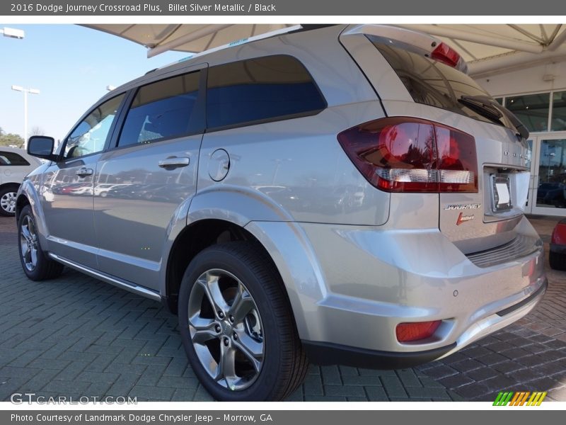 Billet Silver Metallic / Black 2016 Dodge Journey Crossroad Plus