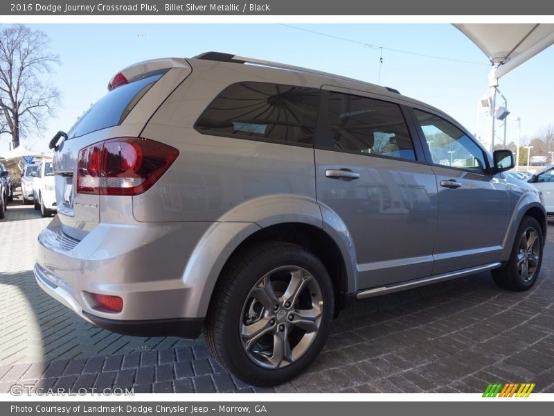 Billet Silver Metallic / Black 2016 Dodge Journey Crossroad Plus