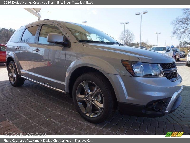 Billet Silver Metallic / Black 2016 Dodge Journey Crossroad Plus