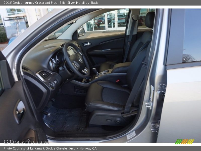 Billet Silver Metallic / Black 2016 Dodge Journey Crossroad Plus