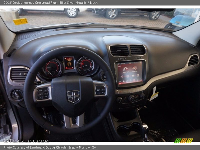 Billet Silver Metallic / Black 2016 Dodge Journey Crossroad Plus