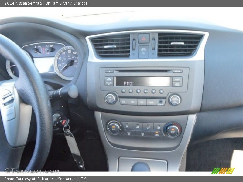 Brilliant Silver / Charcoal 2014 Nissan Sentra S