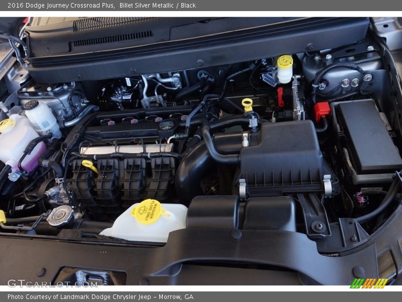 Billet Silver Metallic / Black 2016 Dodge Journey Crossroad Plus